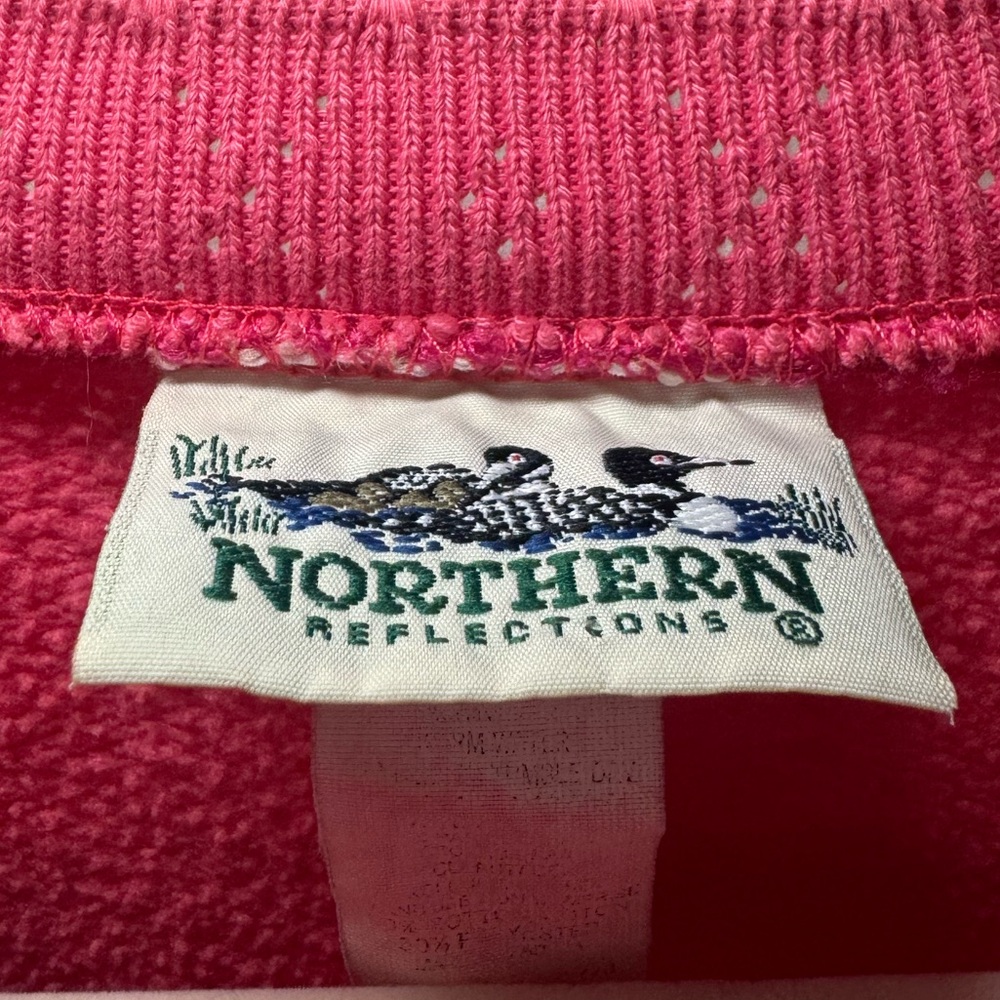 VINTAGE NORTHERN REFLECTIONS FLORAL CREW NECK - Picture 6 of 7
